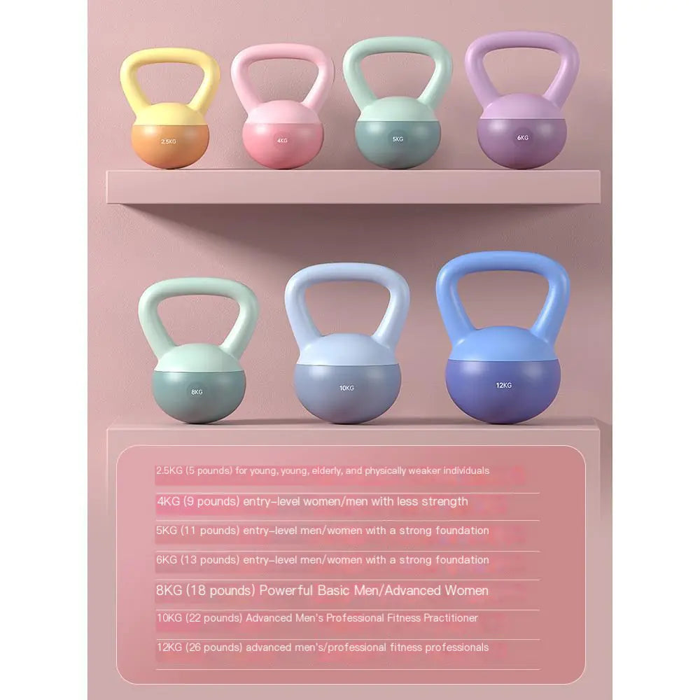 Ensemble Haltères et Kettlebells pour Fitness à Domicile