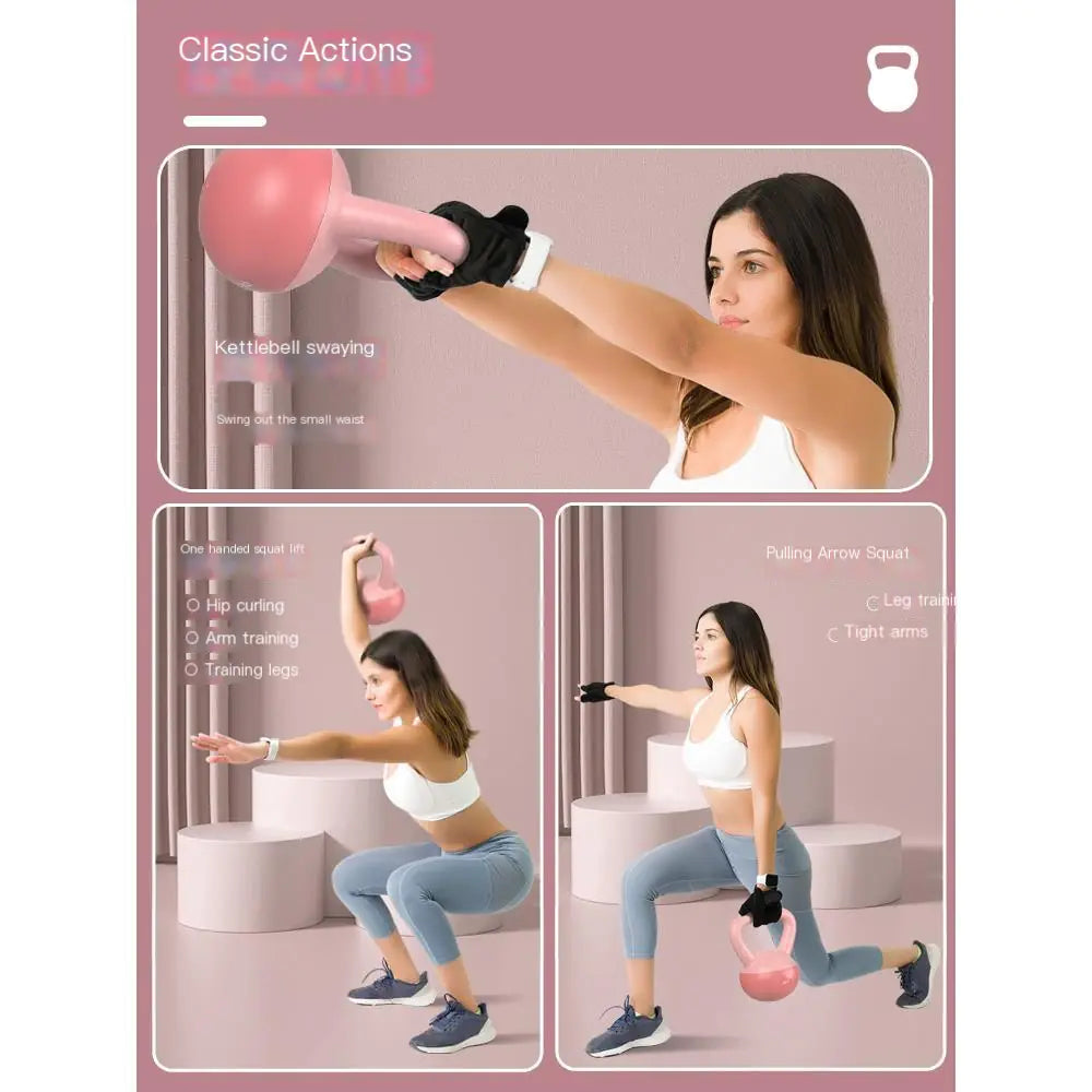 Ensemble Haltères et Kettlebells pour Fitness à Domicile