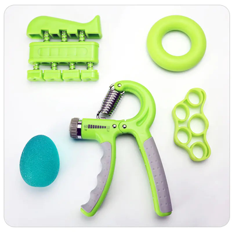 Adjustable Hand Grip Strength Training Set (5 Pieces)
