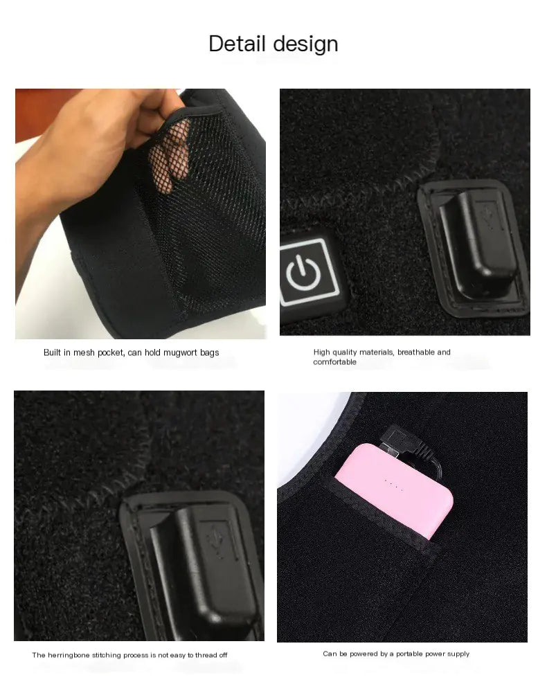 Genouillères Chauffantes USB Intelligentes